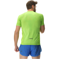 UYN Running Exceleration Aernet Laufshirt Herren lime/sulphur spring S