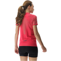 UYN Running Exceleration Laufshirt Damen rose/sunny M