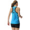 UYN Running Exceleration Aernet ärmelloses Laufshirt Damen turquoise/ash L