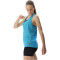 UYN Running Exceleration Aernet ärmelloses Laufshirt Damen turquoise/ash L