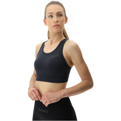 UYN Running Exceleration Sport-BH Damen black/iron XS