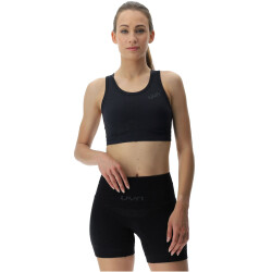 UYN Running Exceleration Sport-BH Damen black/iron XS