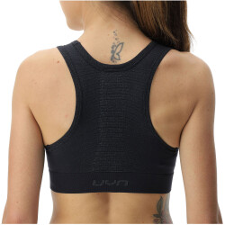 UYN Running Exceleration Sport-BH Damen black/iron XS