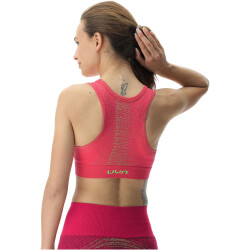 UYN Running Exceleration Sport-BH Damen rose/sunny XS