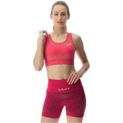 UYN Running Exceleration Sport-BH Damen rose/sunny XS