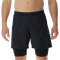 UYN Running Exceleration Performance 2in1 Laufshorts Herren black/cloud L