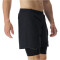 UYN Running Exceleration Performance 2in1 Laufshorts Herren black/cloud XL