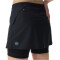 UYN Running Exceleration Performance 2in1 Laufrock Damen black/cloud XS
