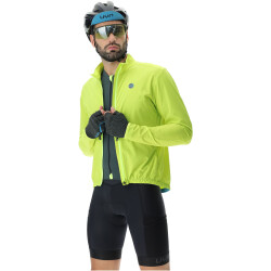 UYN Biking Ultralight Fahrrad Windjacke Herren soft yellow fluo S