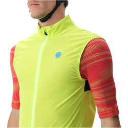 UYN Biking Ultralight Fahrrad Windweste Herren soft yellow fluo/black S