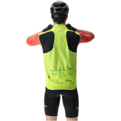 UYN Biking Ultralight Fahrrad Windweste Herren soft yellow fluo/black S