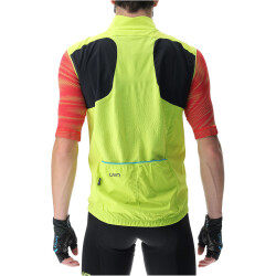 UYN Biking Ultralight Fahrrad Windweste Herren soft yellow fluo/black S