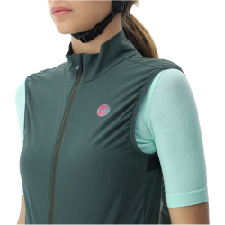 UYN Biking Ultralight Fahrrad Windweste Damen deep forest/black XS