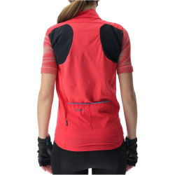 UYN Biking Ultralight Fahrrad Windweste Damen geranium/black XS