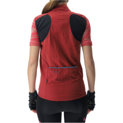 UYN Biking Ultralight Fahrrad Windweste Damen sofisticated red/black XS