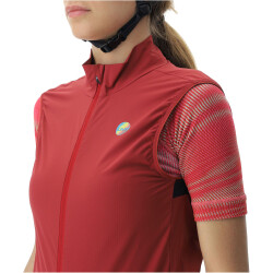UYN Biking Ultralight Fahrrad Windweste Damen sofisticated red/black S
