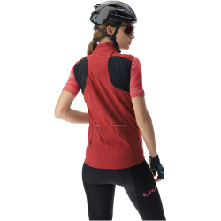 UYN Biking Ultralight Fahrrad Windweste Damen sofisticated red/black S