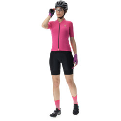 UYN Biking Lightspeed Fahrrad-Trikot Damen fuxia/black XS