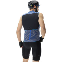 UYN Biking Wave ärmelloses Fahrrad-Trikot Herren vibrant blue S