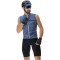 UYN Biking Wave ärmelloses Fahrrad-Trikot Herren vibrant blue S