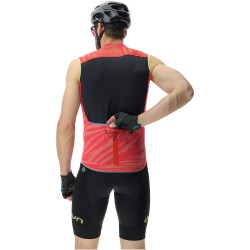 UYN Biking Wave ärmelloses Fahrrad-Trikot Herren vibrant red S
