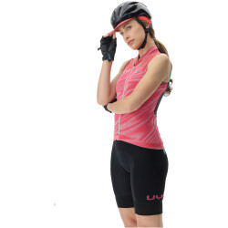 UYN Biking Wave ärmelloses Fahrrad-Trikot Damen vibrant fuchsia XS