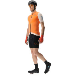 UYN Biking Garda Fahrrad-Trikot Herren scarlet ibis/black S