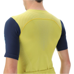 UYN Biking Garda Fahrrad-Trikot Herren yellow jasmine/peacot L