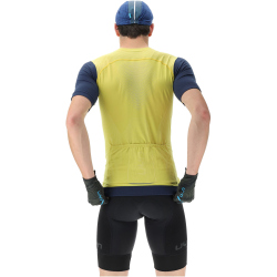 UYN Biking Garda Fahrrad-Trikot Herren yellow jasmine/peacot L