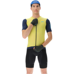 UYN Biking Garda Fahrrad-Trikot Herren yellow jasmine/peacot L