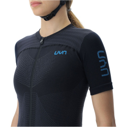 UYN Biking Garda Fahrrad-Trikot Damen black/peacot XS