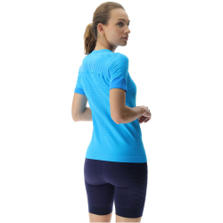 UYN Workhard Trainingsshirt Damen blue danube L