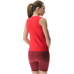 UYN Workhard ärmelloses Trainingsshirt Damen rose red XS
