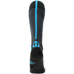 UYN One Merino Skisocken Herren anthracite/turquoise 35-38