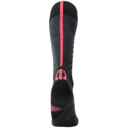 UYN One Merino Skisocken Damen anthracite/pink 35-36