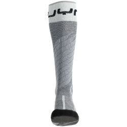 UYN One Merino Skisocken Damen grey melange/white 35-36