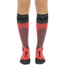 UYN One Merino Skisocken Damen pink/black 35-36