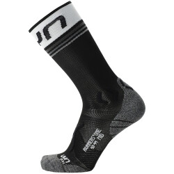 UYN Runners One Mid Laufsocken Damen black/white 35-36