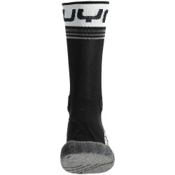 UYN Runners One Mid Laufsocken Damen black/white 35-36