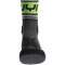 UYN Runners One Short Laufsocken Herren grey melange/lime green 35-38