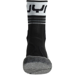 UYN Runners One Short Laufsocken Damen black/white 35-36