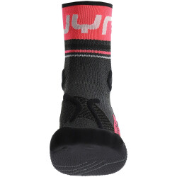 UYN Runners One Short Laufsocken Damen grey melange/pink...