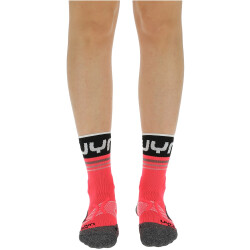 UYN Runners One Short Laufsocken Damen pink/black 35-36
