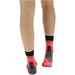 UYN Runners One Short Laufsocken Damen pink/black 35-36