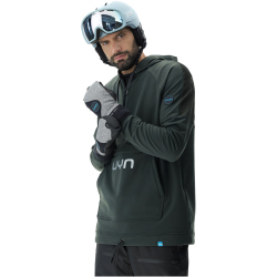 UYN Jump 2nd Layer 1/2-Zip Ski-Funktionsshirt Herren deep forest S
