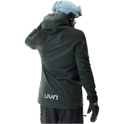 UYN Jump 2nd Layer 1/2-Zip Ski-Funktionsshirt Herren deep forest S