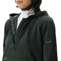 UYN Jump 2nd Layer 1/2-Zip Ski-Funktionsshirt Damen deep forest XS