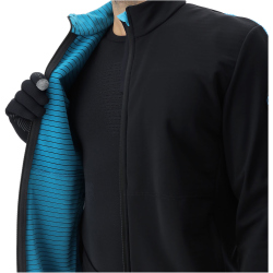UYN Spire Softshelljacke Herren black/blue danube S