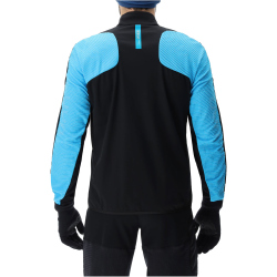 UYN Spire Softshelljacke Herren black/blue danube XXL