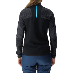 UYN Spire Softshelljacke Damen black/blue danube M